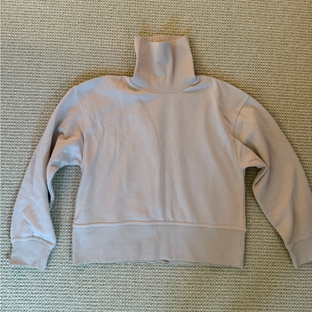 Zara Gray Cowl Neck Sweater